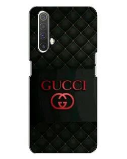 Чехол для Realme X3 с картинкой «Gucci — стеганый черный»