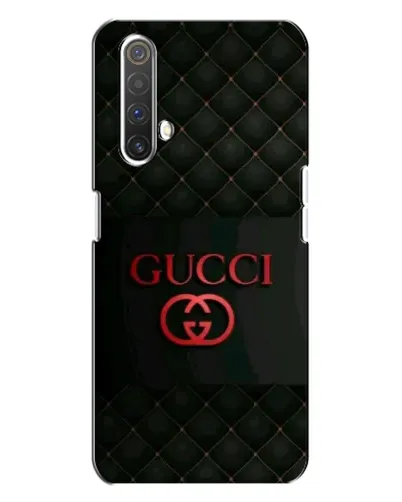 Чехол для Realme X3 с картинкой «Gucci — стеганый черный»