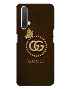 Чехол для Realme X3 с картинкой «Gucci — золотая бабочка»