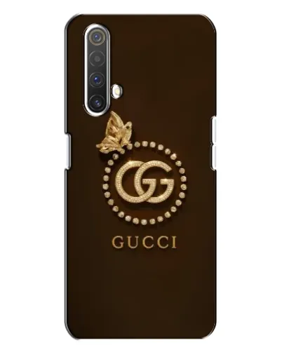 Чехол для Realme X3 с картинкой «Gucci — золотая бабочка»