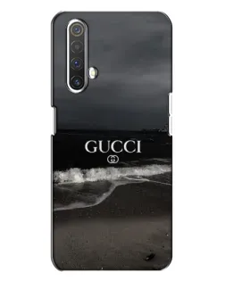 Чехол для Realme X3 с картинкой «Gucci — морской прибой»
