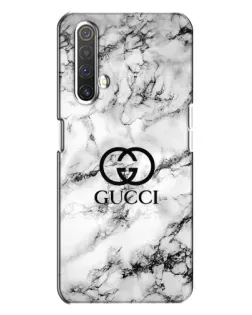 Чехол для Realme X3 с картинкой «Gucci — мраморный шик»