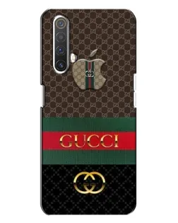 Чехол для Realme X3 с картинкой «Gucci — брендированный десерт»