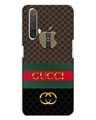 Чехол для Realme X3 с картинкой «Gucci — брендированный десерт»