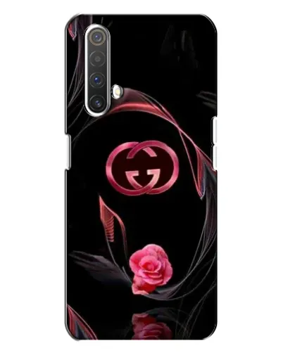 Чехол для Realme X3 с картинкой «Gucci — неоновая роза»