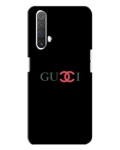 Чехол для Realme X3 с картинкой «Gucci — красный градиент»