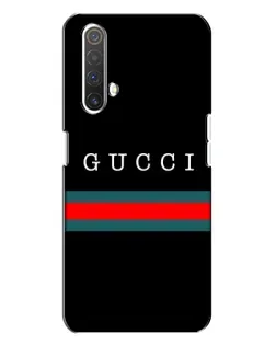 Чехол для Realme X3 с картинкой «Gucci — красный пояс»