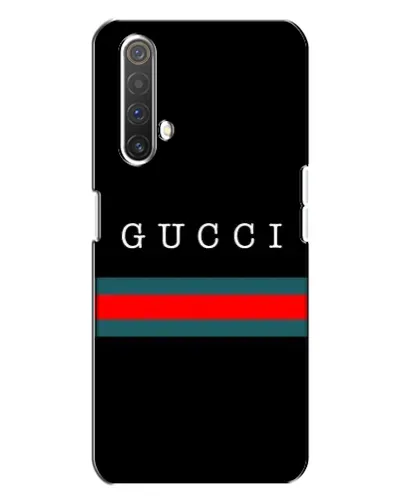 Чехол для Realme X3 с картинкой «Gucci — красный пояс»