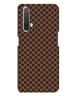 Чехол для Realme X3 с картинкой «Gucci — шоколадная сетка»