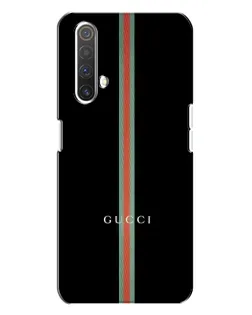 Чехол для Realme X3 с картинкой «Gucci — строгая линия»