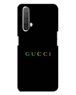 Чехол для Realme X3 с картинкой «Gucci — неоновый минимализм»