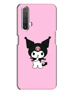 Чехол для Realme X3 с картинкой «Kuromi — розовая нежность»