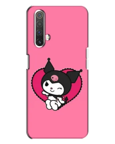 Чехол для Realme X3 с картинкой «Kuromi — любовь в сердце»