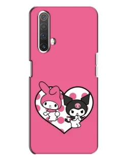 Чехол для Realme X3 с картинкой «Kuromi и My Melody»