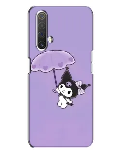 Чехол для Realme X3 с картинкой «Kuromi с зонтиком»