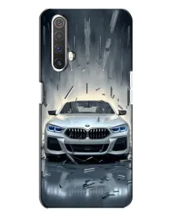 Чохол для Realme X3 з картинкою «BMW у світлі фар»