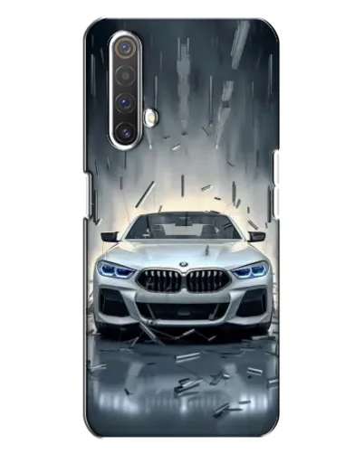 Чохол для Realme X3 з картинкою «BMW у світлі фар»