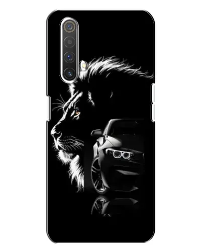Чохол для Realme X3 з картинкою «BMW та лев»