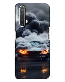 Чохол для Realme X3 з картинкою «BMW у диму»