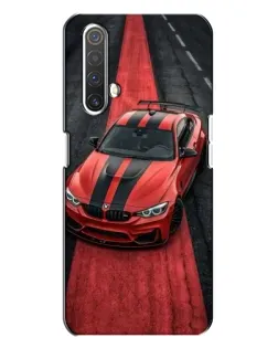 Чохол для Realme X3 з картинкою «BMW на червоній доріжці»