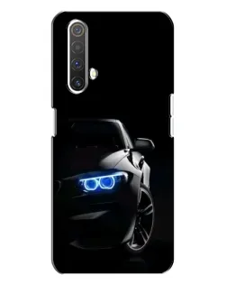 Чехол для Realme X3 с картинкой «BMW — ночной взгляд»