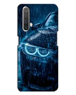 Чехол для Realme X3 с картинкой «BMW под дождем»