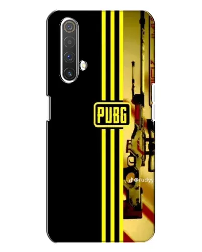 Чехол для Realme X3 с картинкой «PUBG — камуфляжный шлем»