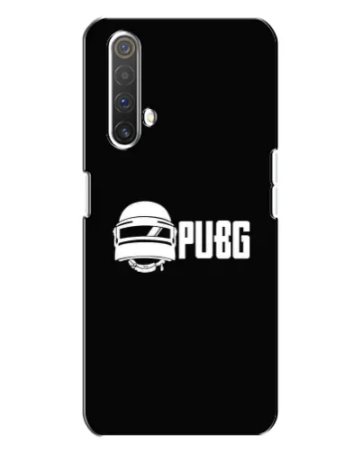 Чехол для Realme X3 с картинкой «PUBG — классический лого»