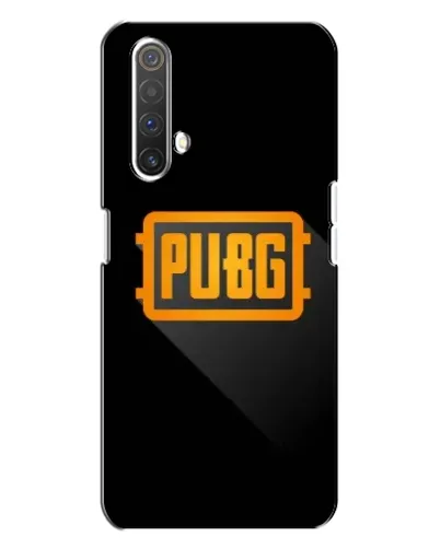 Чехол для Realme X3 с картинкой «PUBG — рамка лого»