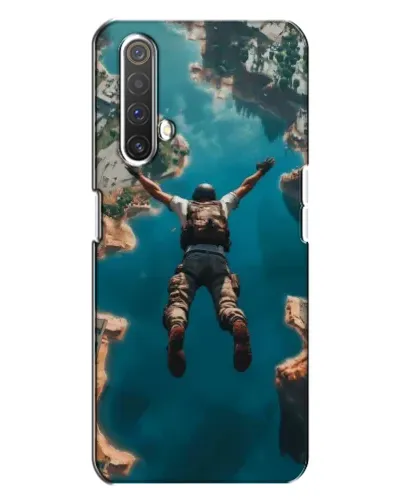 Чехол для Realme X3 с картинкой «PUBG — свободное падение»