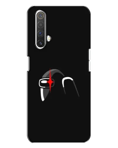 Чехол для Realme X3 с картинкой «Among Us шлем» Чехол для Realme X3 с картинкой «Among Us шлем»
