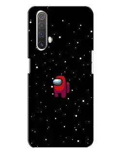 Чехол для Realme X3 с картинкой «Красный Among Us»