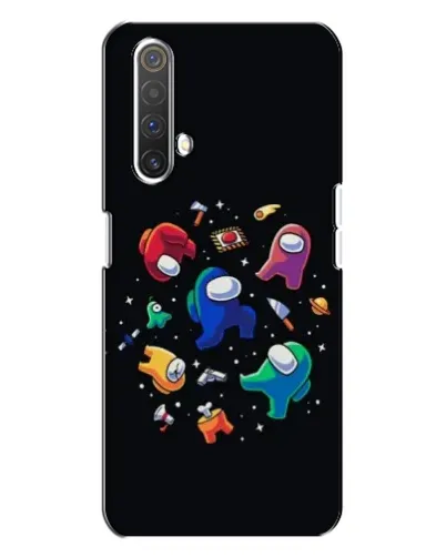 Чехол для Realme X3 с картинкой «Among Us космос» Чехол для Realme X3 с картинкой «Among Us космос»