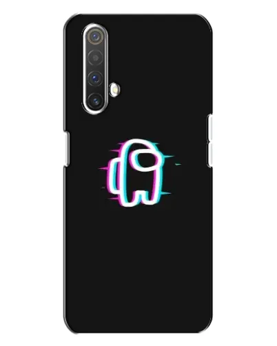 Чехол для Realme X3 с картинкой «Among Us неон» Чехол для Realme X3 с картинкой «Among Us неон»