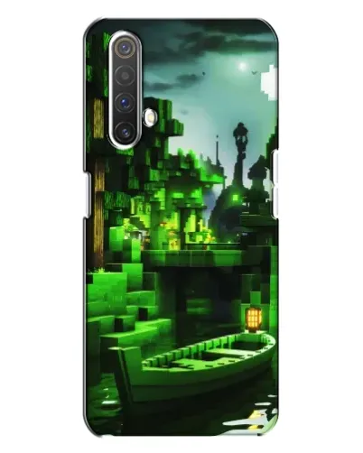 Чехол для Realme X3 с картинкой «Minecraft лесной пейзаж» Чехол для Realme X3 с картинкой «Minecraft лесной пейзаж»
