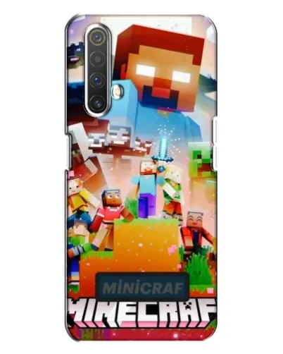 Чехол для Realme X3 с картинкой «Minecraft герои игры» Чехол для Realme X3 с картинкой «Minecraft герои игры»