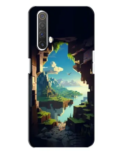 Чехол для Realme X3 с картинкой «Вид из пещеры» Чехол для Realme X3 с картинкой «Вид из пещеры»