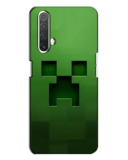 Чехол для Realme X3 с картинкой «Крипер микро-дизайн»