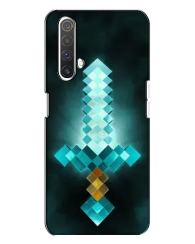Чехол для Realme X3 с картинкой «Алмазный меч неон» Чехол для Realme X3 с картинкой «Алмазный меч неон»
