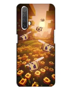 Чехол для Realme X3 с картинкой «Поле подсолнухов»