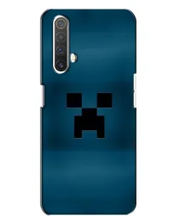 Чехол для Realme X3 с картинкой «Крипер текстура»