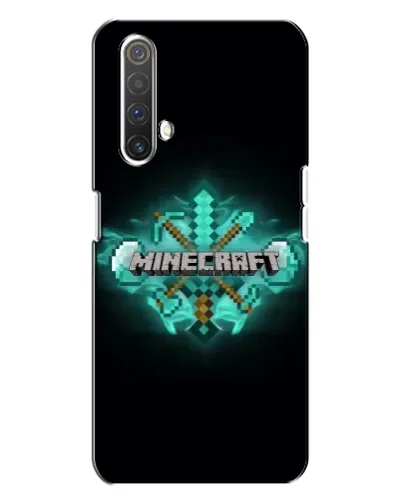 Чехол для Realme X3 с картинкой «Minecraft Diamond лого» Чехол для Realme X3 с картинкой «Minecraft Diamond лого»