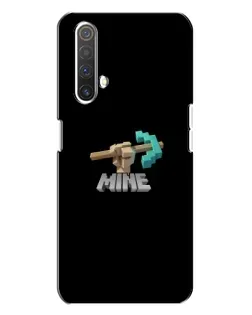 Чехол для Realme X3 с картинкой «Алмазная кирка»