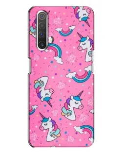 Чохол для Realme X3 з картинкою «Unicorn паттерн рожевий» Чохол для Realme X3 з картинкою «Unicorn паттерн рожевий»