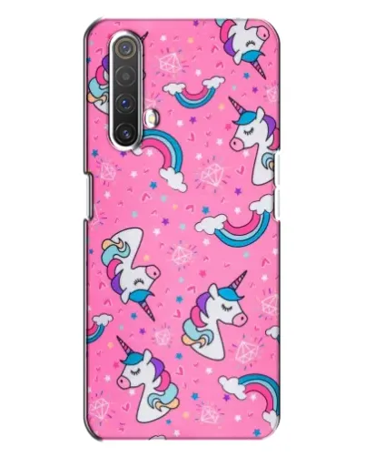Чохол для Realme X3 з картинкою «Unicorn паттерн рожевий» Чохол для Realme X3 з картинкою «Unicorn паттерн рожевий»