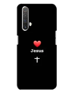 Чохол для Realme X3 з картинкою «Серце - Jesus»