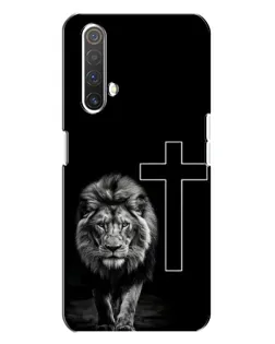 Чохол для Realme X3 з картинкою «Лев та Хрест»
