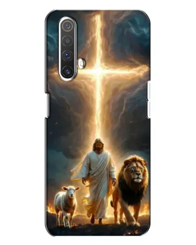 Чехол для Realme X3 с картинкой «Лев Иуды и Свет»