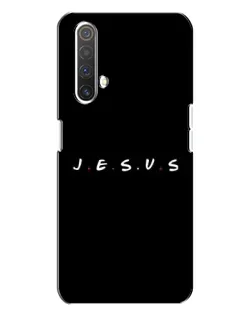 Чехол для Realme X3 с картинкой «Точки веры J.E.S.U.S.»