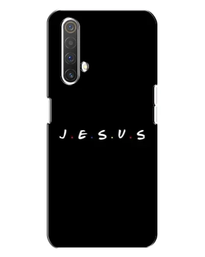 Чехол для Realme X3 с картинкой «Точки веры J.E.S.U.S.»